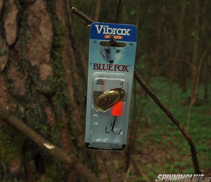 Изображение 1 : Blue Fox Vibrax Fluorescent 04 - обзор вертушки